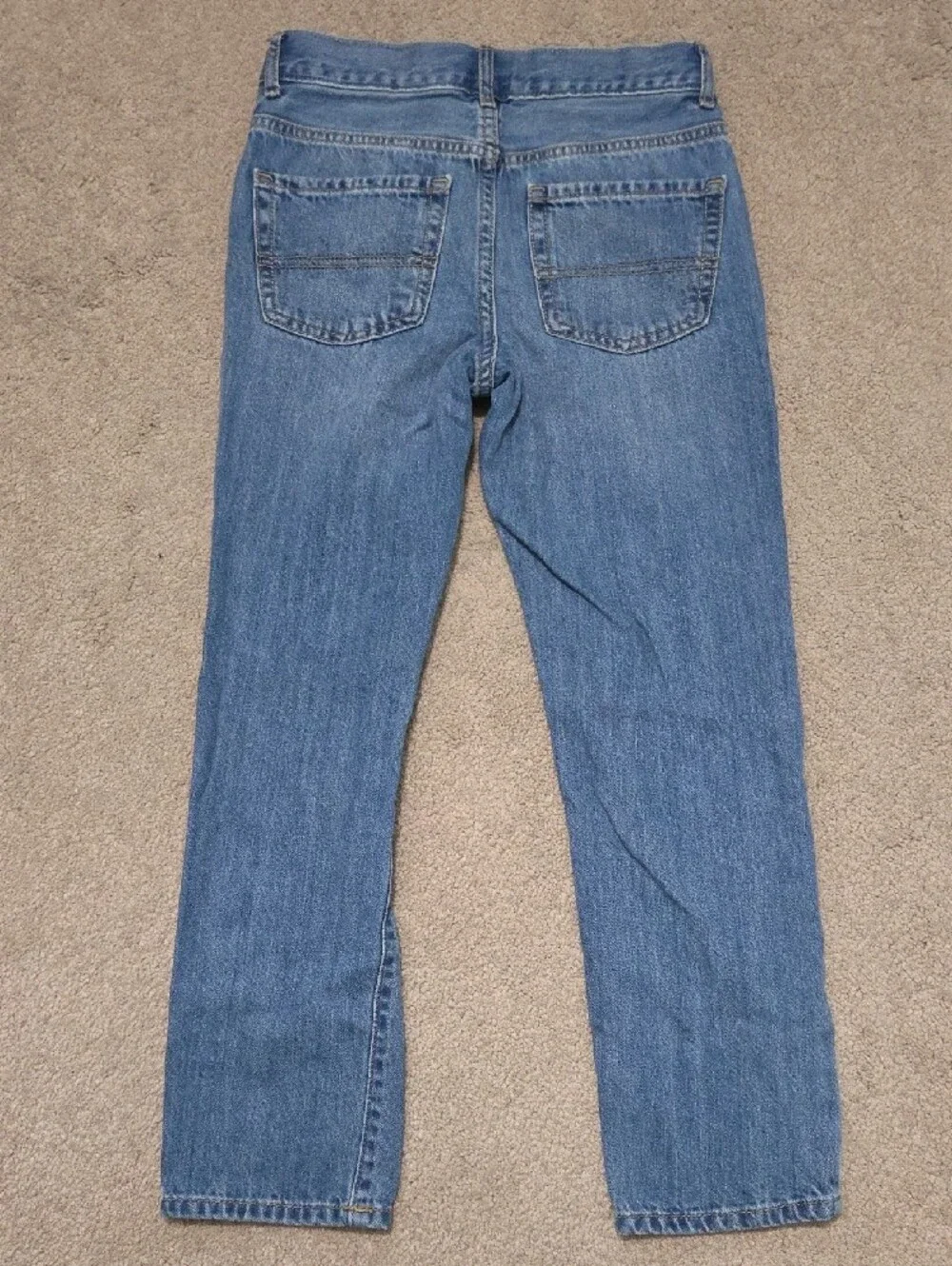 The Children's Place Straight-Leg Jeans in Medium Blue Denim